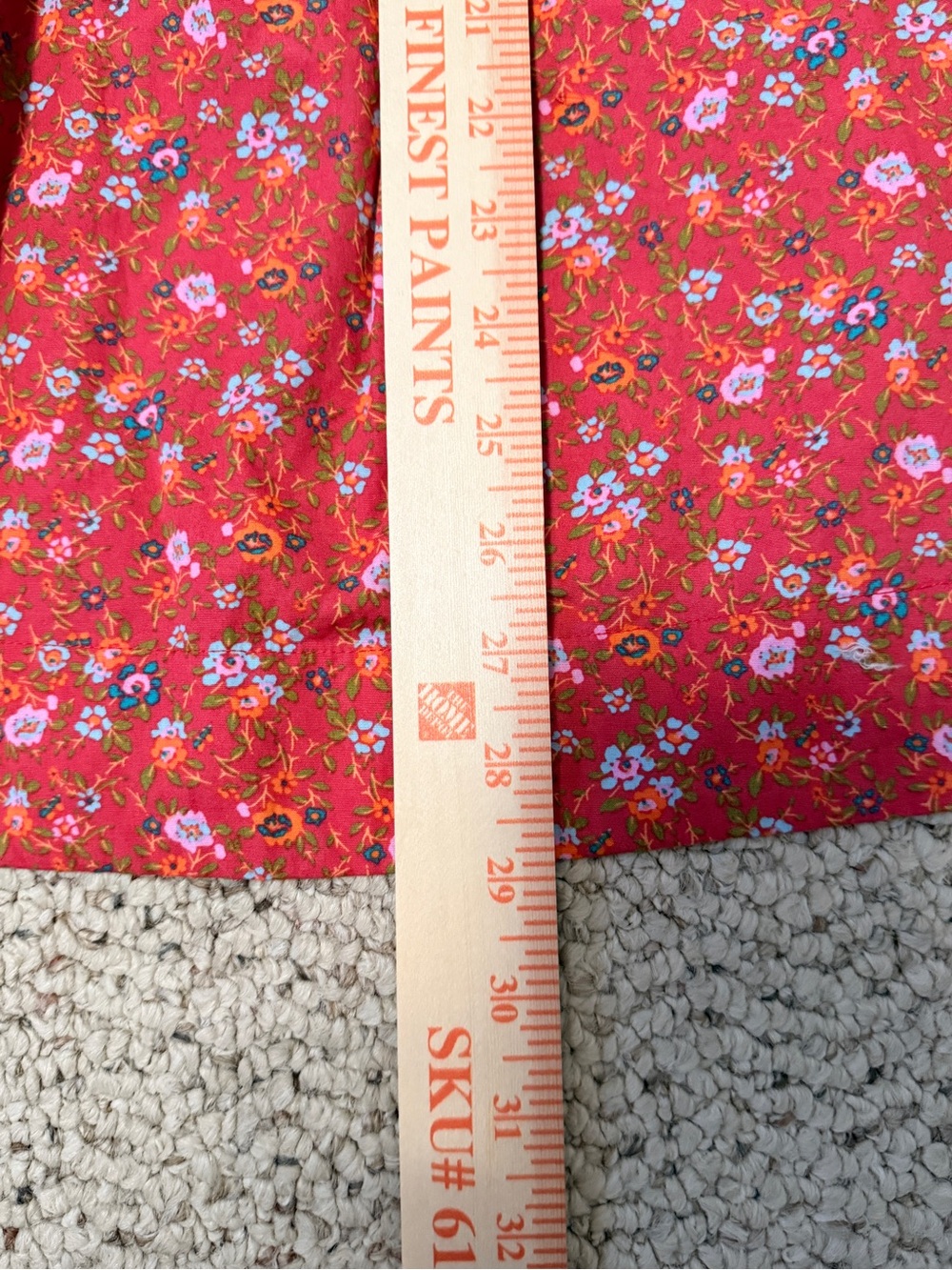 Free People Petunia Mini Dress Poppy Combo Floral Smocked NWT XS - Picture 6 of 15